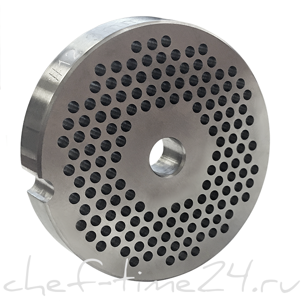 РЕШЕТКА С ОТВЕРСТИЯМИ D3ММ ДЛЯ МЯСОРУБКИ CRAZY PAN CP-MM12R, CP-MM12C, CP-MM12S