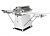 ТЕСТОРАСКАТКА ДЛЯ СЛОЕНОГО ТЕСТА НАПОЛЬНАЯ CRAZY PAN CP-FDS520C
